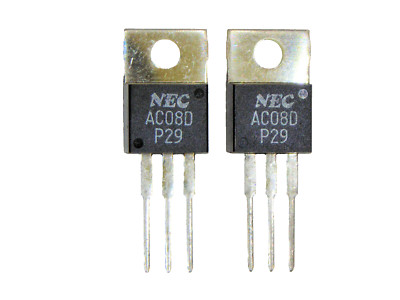 AC08D  NEC TRIAC TO-220   2 pcs