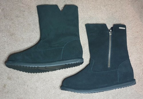 Emu All Weather Gravelly Leather Zip 