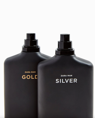 zara man silver man gold