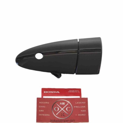 Genuine Honda OEM Left Outer Door Handle - Crystal Black Pearl