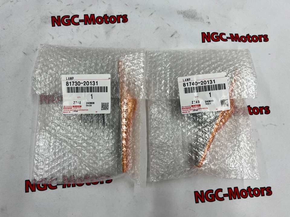 原始设备制造商 丰田 Celica Corona A70 SUPRA 右握 LH 套装 灯 ASSY 侧旋转信号 全新 — 第 2/4 张图片