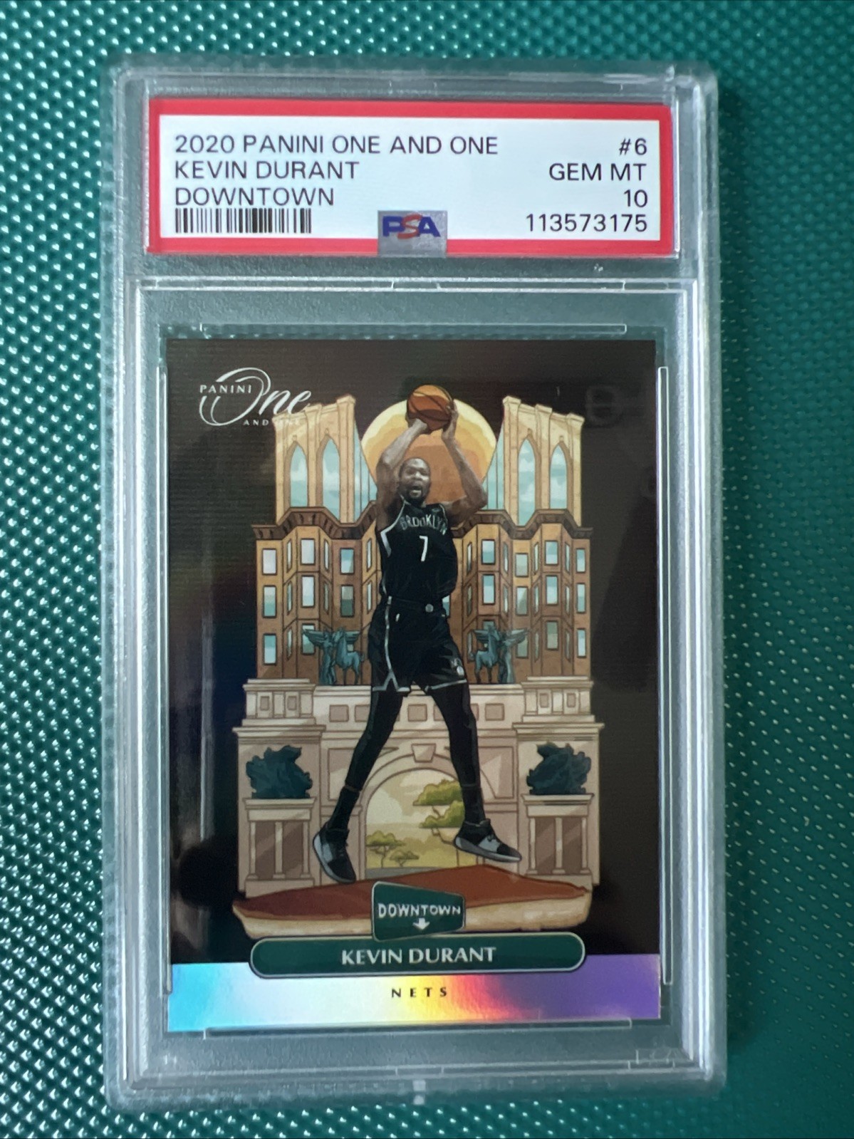 2020-21 Panini One and One - Downtown Kevin Durant #6