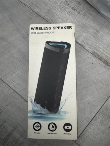 Vanzon V40 Bluetooth Speakers, Portable Wireless Speaker IP X7 Waterproof - Picture 1 of 4