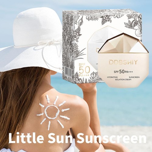 Crema Solare 50ml Piccola SPF50+Viso Protezione UV Idratante Rinfrescante X3U0 - Foto 5 di 11
