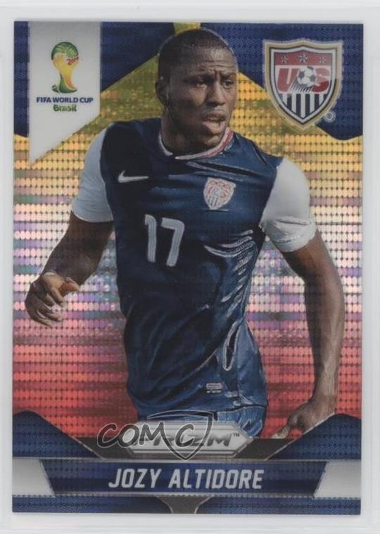 2014 Panini Prizm World Cup Yellow & Red Pulsar Prizm Jozy Altidore #71 01eh