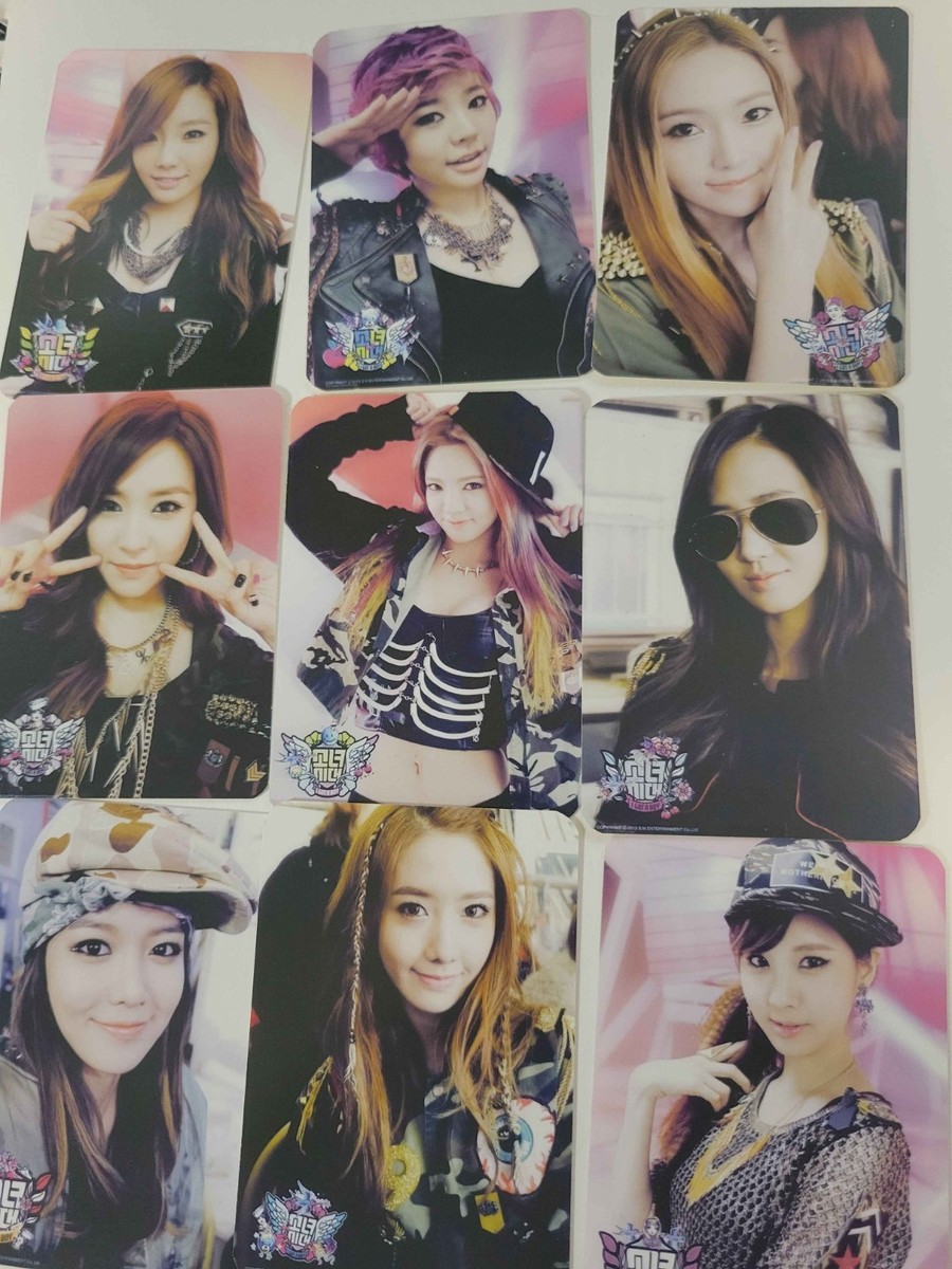 SNSD Girls' Generation I Got A Boy Photo cards Fansite Originals