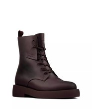 Clarks Originals Ladies Mileno Mali Merlot Leather Boots Size UK 6.5 D EU 40