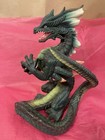 Summit Collection Spell fire Fantasy Glitter  Dragon Statue — photo 9