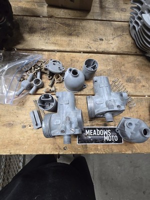 Triumph BSA 650 750 2 Amal Concentric 930 carburetor Parts Pile 