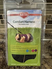 Kaytee Comfort Harness  Strechy Leash For Rat, Guinea Pig, Ferret Medium Green