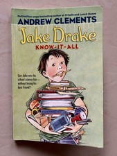 Jake Drake, Know-It-All by Andrew Clements (2007, Trade Paperback)