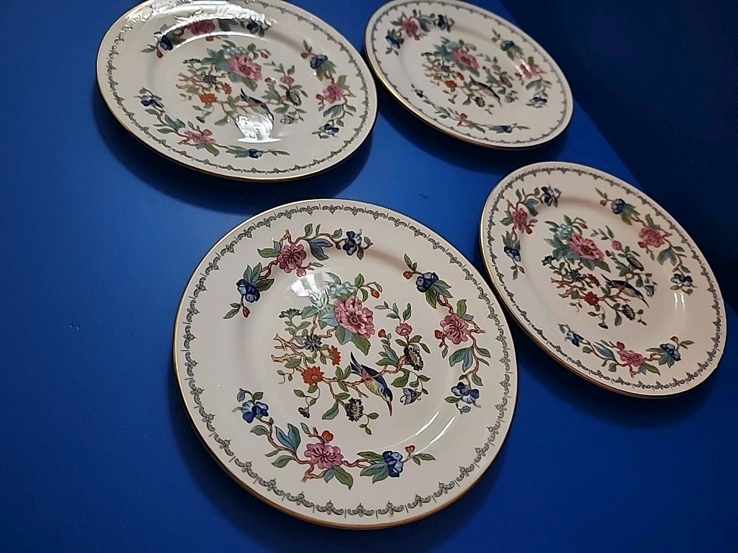 Pembroke Aynsley  Bread Plate s Excellent Set Of 4