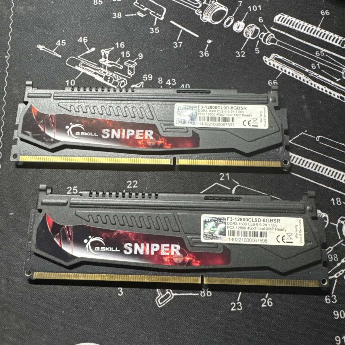 Las mejores ofertas en Memoria Ram ordenador G. SKILL DDR3-1600 | eBay
