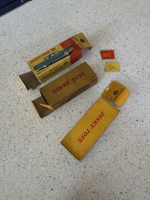 Vintage Dinky Toys Original Leerkarton Lot American Selection X3 Nos 147 191 132