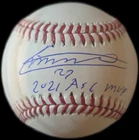 Vladimir Guerrero Jr. Signed baseball Toronto Blue Jays Autograph JSA COA