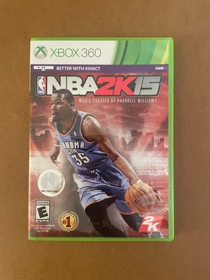 NBA 2K15 - (Microsoft Xbox 360, 2014) - CIB