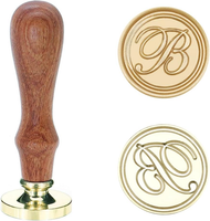 Siegelstempel Initialen B 25Mm Wachssiegel Stempel FüR Einladungen Zur Hochzeit