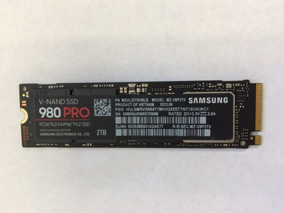 SAMSUNG 980 M.2 NVMe SSD 4TB 2TB 1TB 960GB 512GB 500GB 256GB 250GB