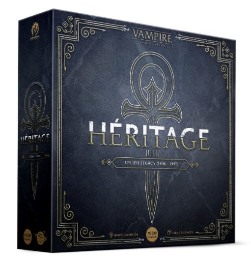 Vampire la Mascarade Héritage Boîte de Base - Jeu de société de stratégie en français