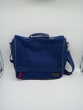 Bolsa de mensajero azul Pottery Barn