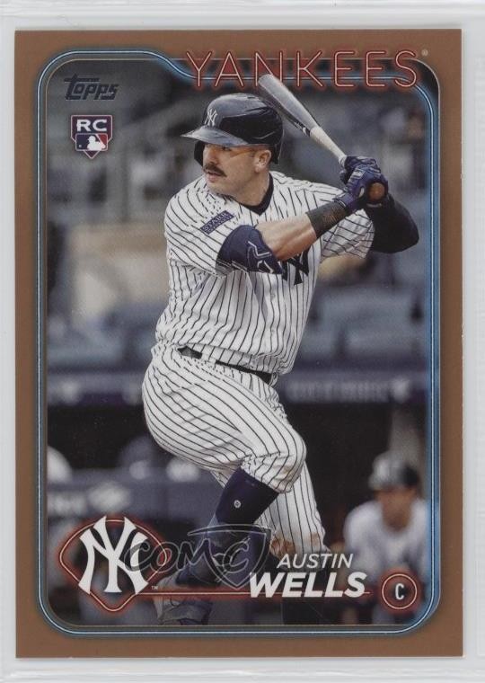 2024 Topps Series 2 Gold 1765/2024 Austin Wells #624 1n2k