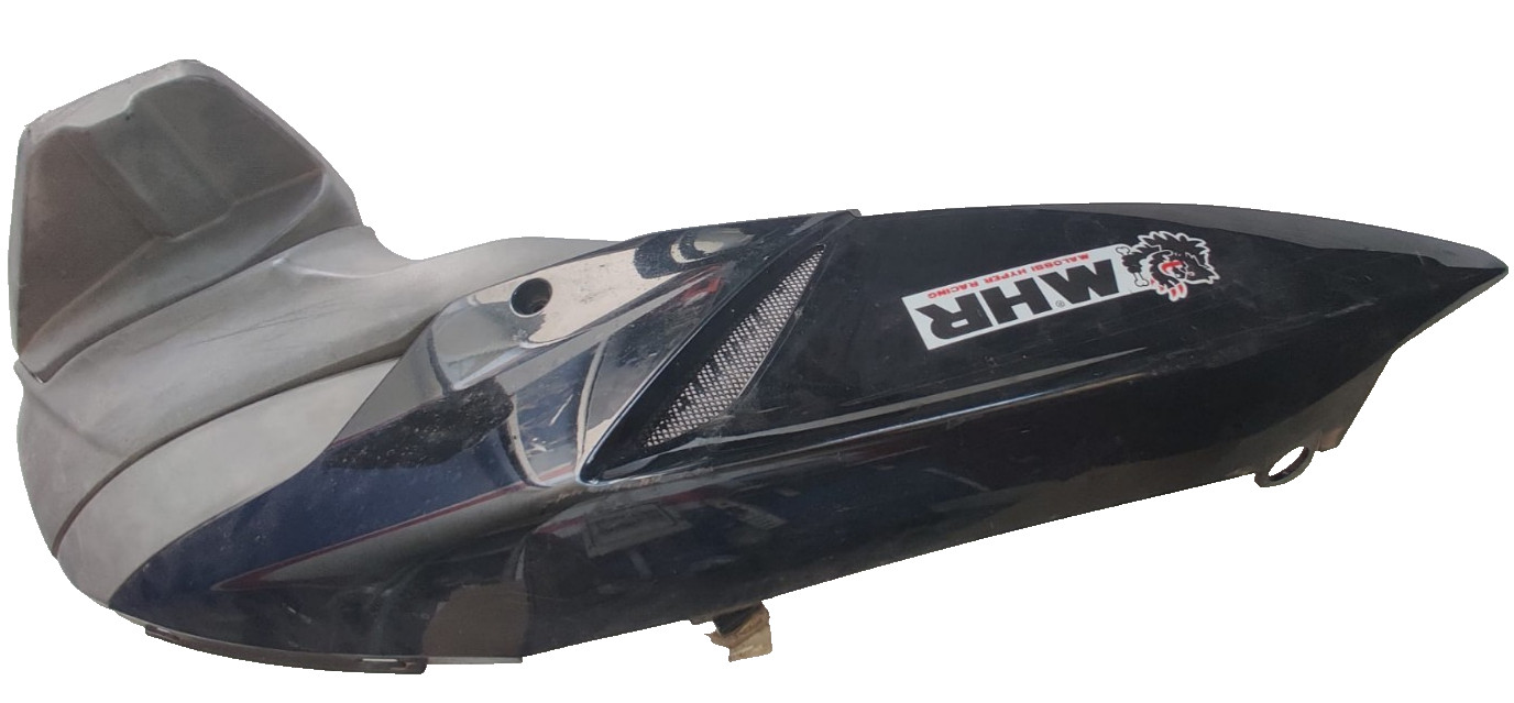 Pannello laterale destro,nero lucido 657467 Piaggio Typhoon + Pedana post 856450