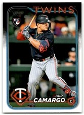 2024 Topps Update #US314 Jair Camargo Minnesota Twins Rookie