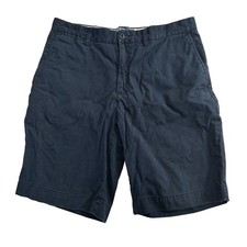 Vintage Polo Ralph Lauren Mens Chino Shorts Navy Blue Red Pony 34