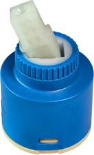 40mm Faucet Ceramic Disc Cartridge Plastic Single Handle Water Mixer Bath Basin