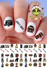 Guns N Roses Set Of 50Waterslide Nail Art Decals