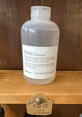 Davines VOLU Volumizing Shampoo for Fine Hair Turnip Extract 8.45 fl oz.