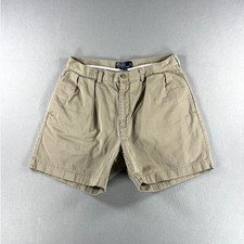 Vintage 90s Polo Ralph Lauren Andrew Short Tan Shorts Mens Size 34 Chino Preppy