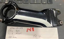 NOS Specialized Threadless Alloy Stem 100mm 31.8 Steerer 28.6   #143