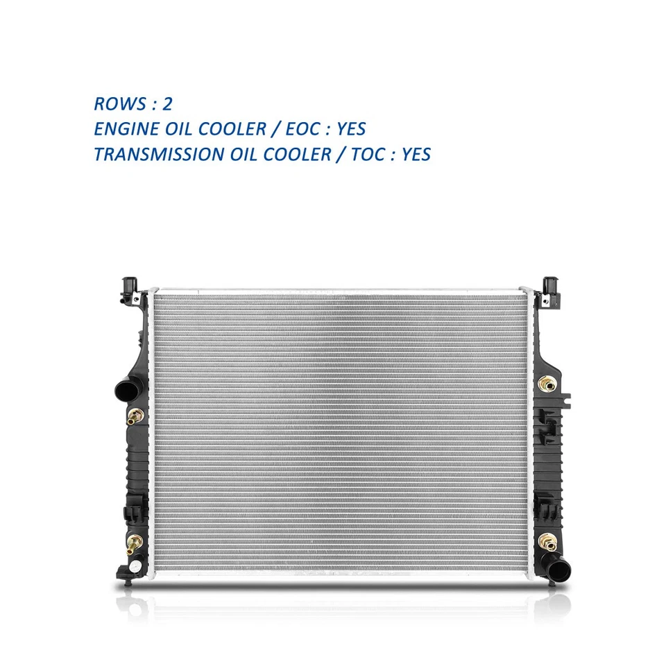 For 07-11 Mercedes-Benz W164 ML63/R63 AMG AT Aluminum DPI 13170 Cooling Radiator - Image 3 of 4
