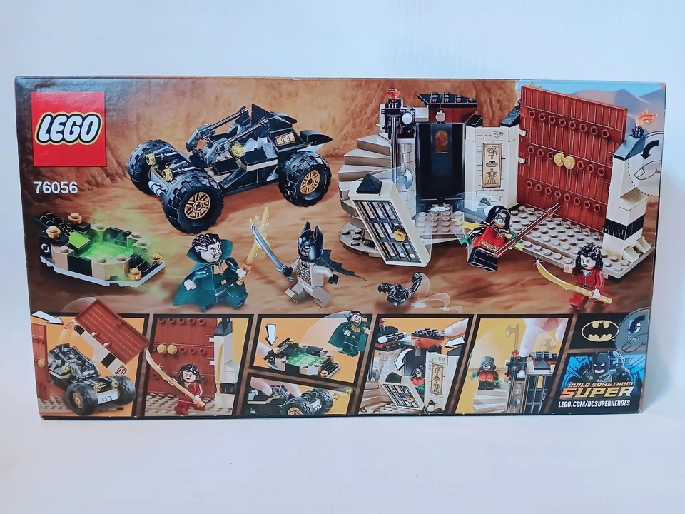 Lego 76056 Batman : Escape from Ra's Al Ghul Sealed Retired DC Super Heroes Set - Image 2 of 4