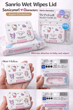 Sanrio Characters Wet Wipes Lid Mini Japan Cute Baby Wipes Cover New
