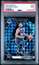 2024 Mosaic Stephen Curry Genesis PSA 9 SSP City Edition Warriors 🔥 CASE HIT