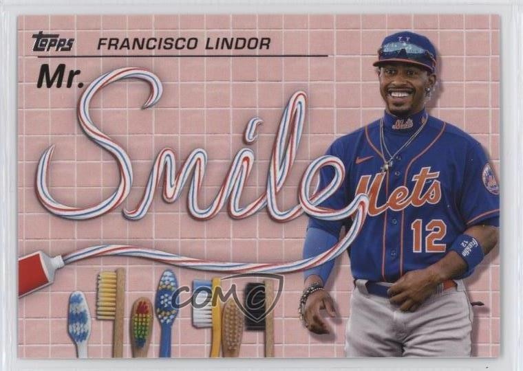 2023 Topps Series 1 AKA Francisco Lindor #AKA-8 05ns