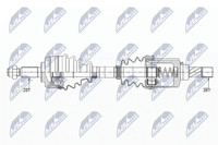 NTY Antriebswelle NPW-RE-147 FüR Renault Fluence ScÉNic 3 JZ0 Megane BZ0 KZ0 DZ0