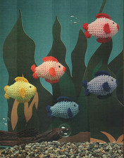 SCHOOL OF FISH 2 STUFF ANIMALS TOY DIGEST CRO...