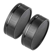 Body Cap and Lens Rear Cap Cover Replacement Set for Leica R-Mount LR Lens Ca...