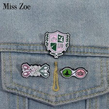 Magic Witch Enamel Pins Custom Magic Academy Brooches Lapel Badges Clothes Funny