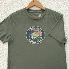 Polo Ralph Lauren Boys Size Large 14 16 T Shirt Graphic Tee Marlin Fishing Beach