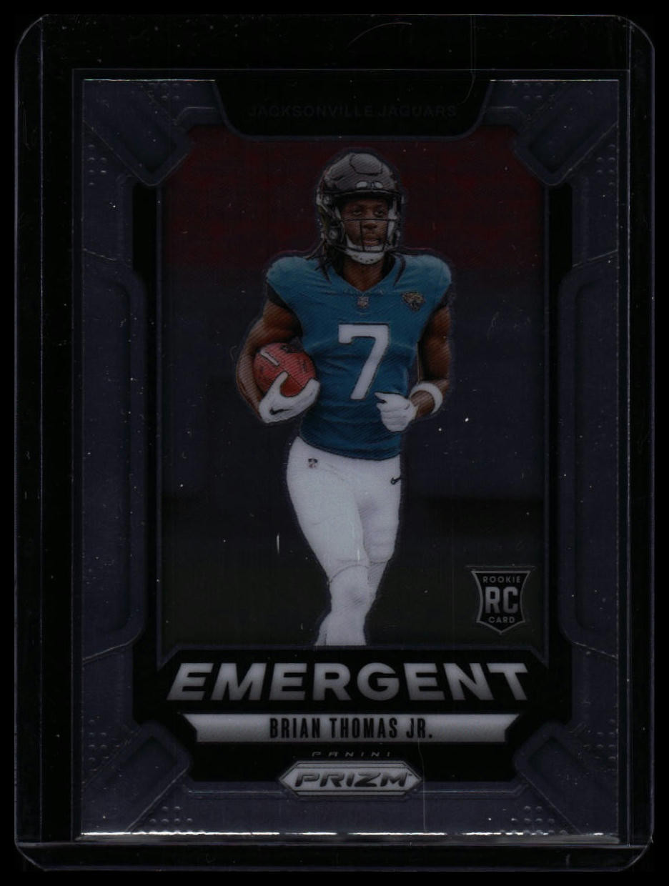 2024 Panini Prizm #12 Brian Thomas Jr. Emergent