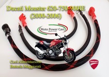 Ducati Monster 620-750-900IE (2000-2006) Cavi Batteria Maggiorati