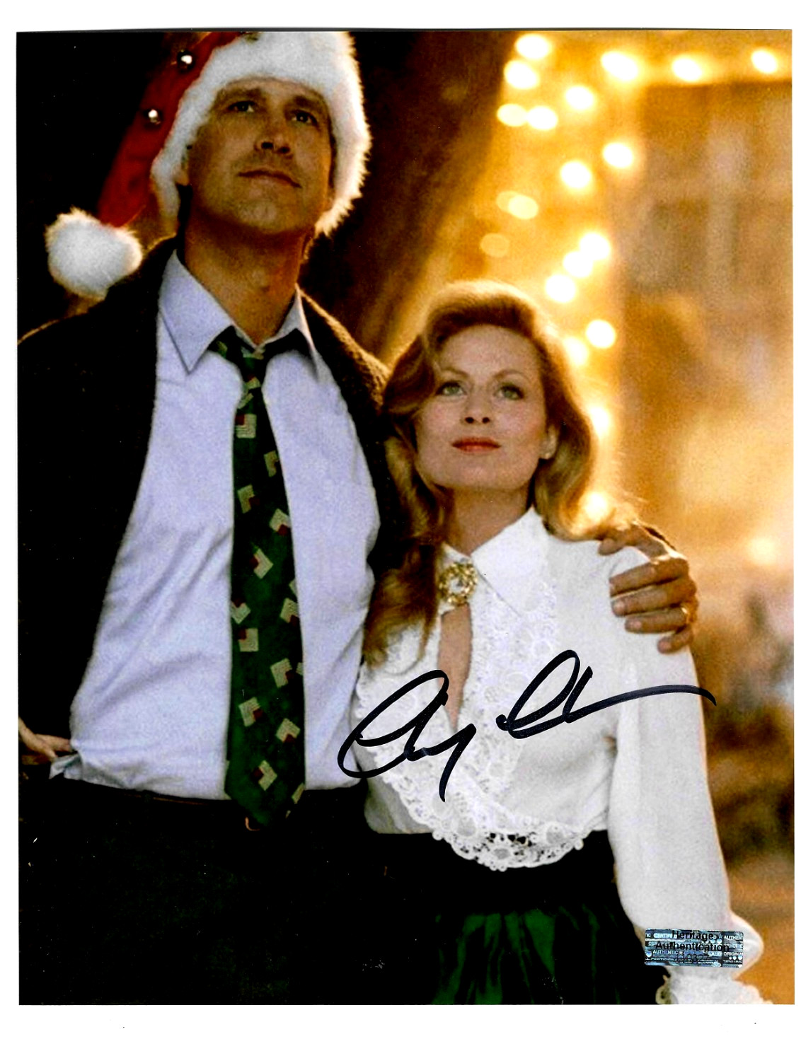 Autographed chevy chase 8x10 hand signed vacation photo with coa