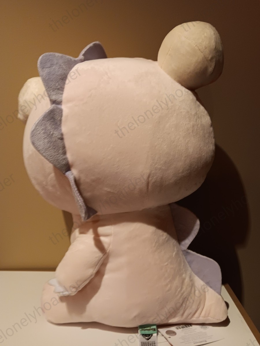 San-X Rilakkuma: Korilakkuma Pink Dino Large 16