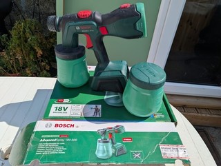 Bosch AdvancedSpray 18V 500 Cordless Paint Sprayer Bare Tool 18V System Design