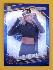 2025 Panini WNBA Prizm Sarah Ashlee Barker #142 Blue Velocity Prizms Sparks