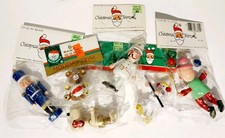 LOT OF 6 VINTAGE SANTAS WORLD KURT ADLER CHRI...